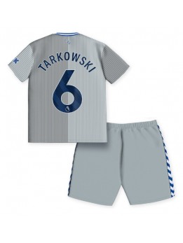 Everton James Tarkowski #6 Replika Tredje Kläder Barn 2023-24 Kortärmad (+ byxor)